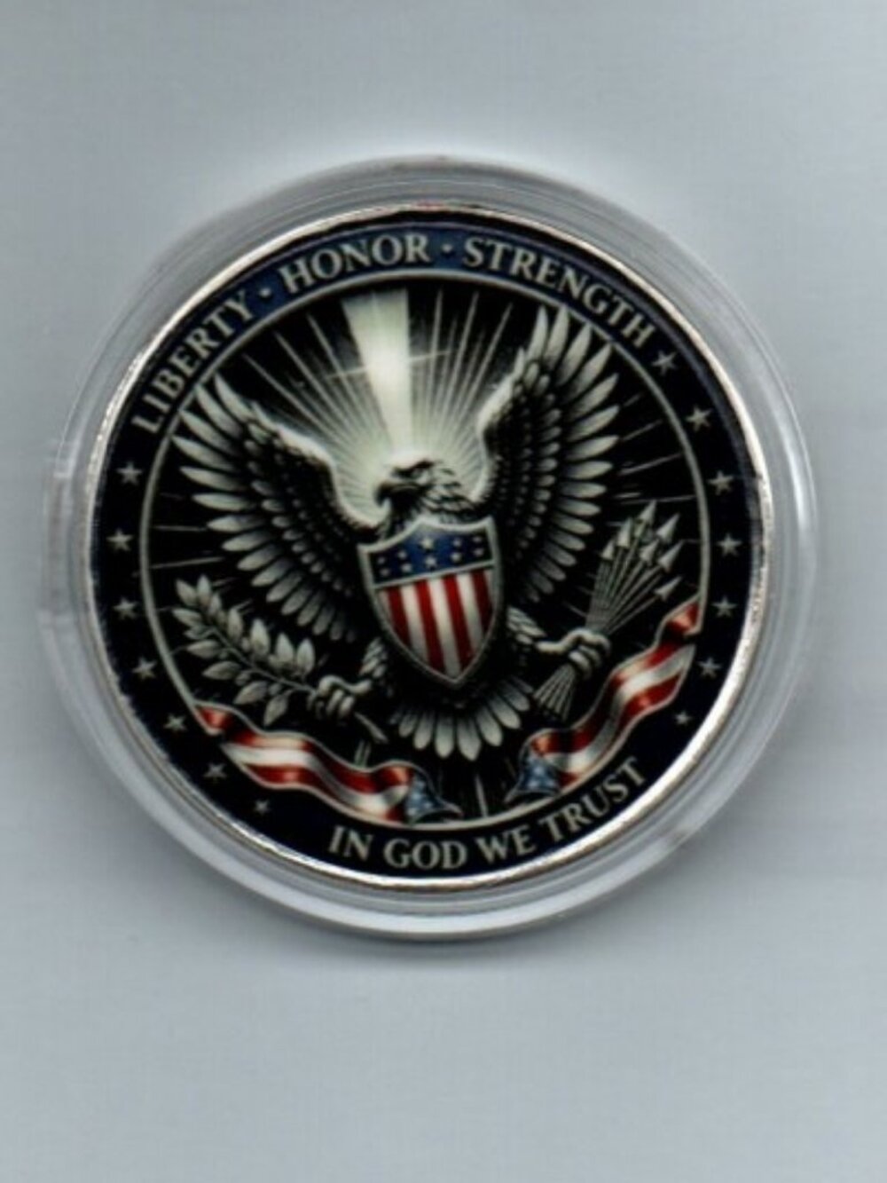 250th Anniversary Challenge Coin... New... In Protective Capsule